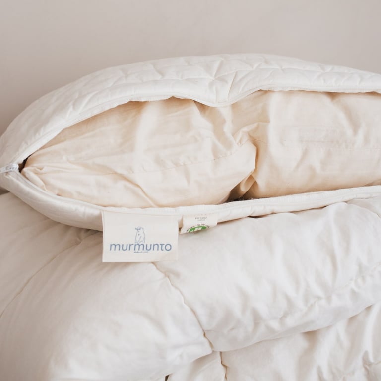 Murmunto Kinder-Kopfkissen Bio-Schurwolle Wonder Top (40 x 60 cm) 1