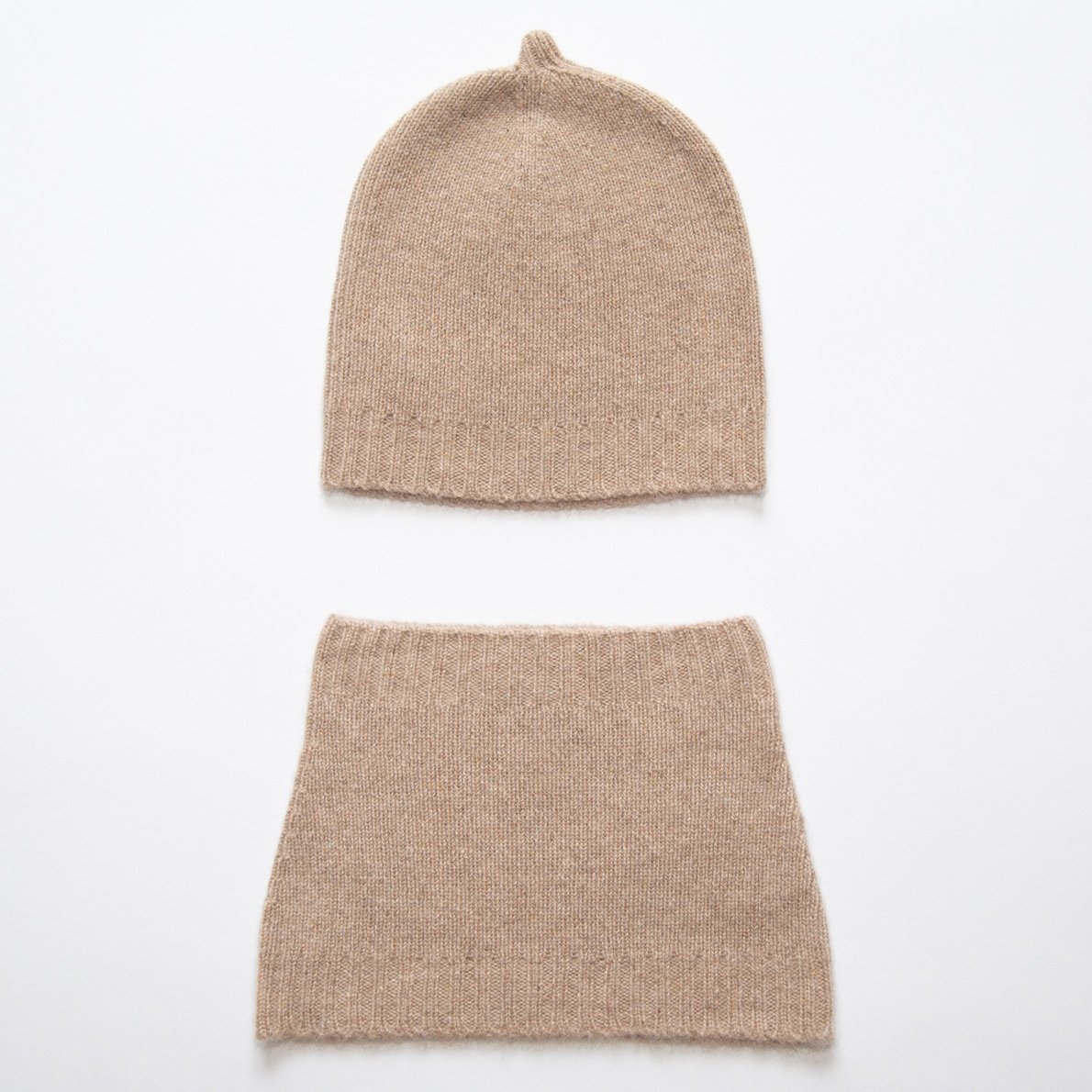 Papa Lobster Loop Schal Toni, beige melange 1