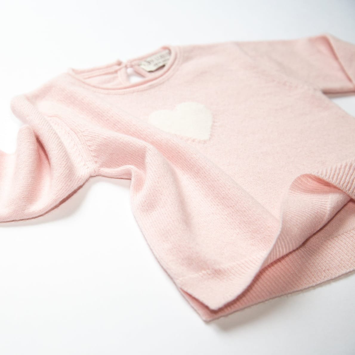 Papa Lobster Pullover Heart, rosé + weiß 3