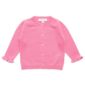 Papa Lobster Strick-Cardigan Sanna, rosa