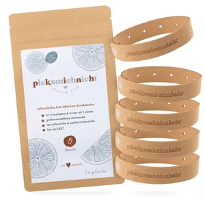 Pieksmichnicht Anti-Mücken Armbänder