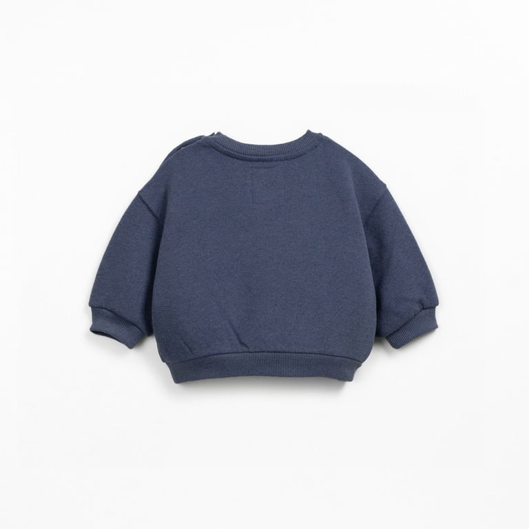 Play up Fleece Sweater, Mirtilo