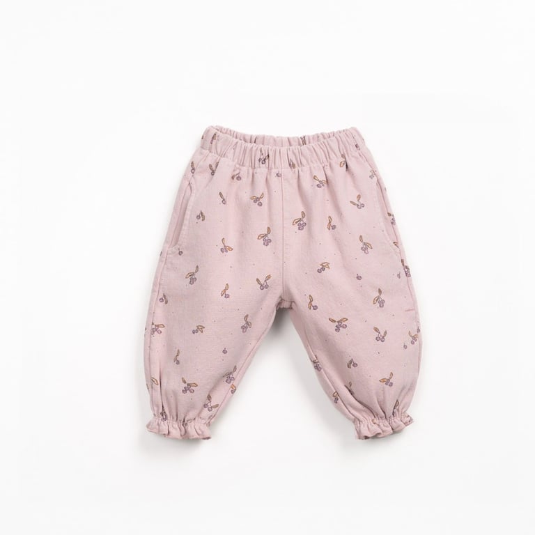 Play up Hose Printed Twill, Rose 1