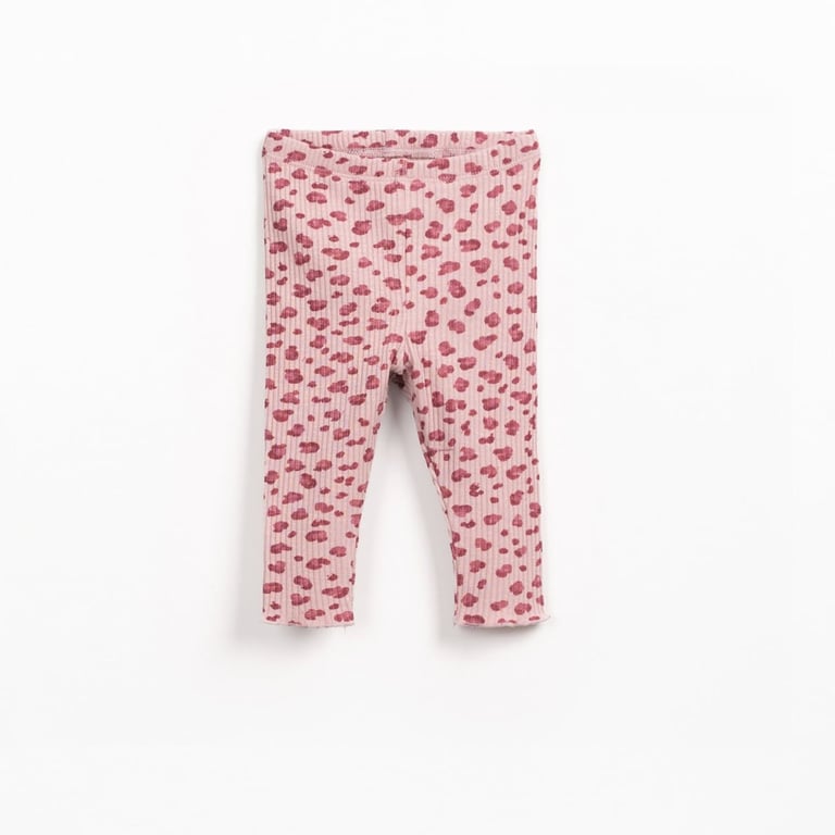 Play up Legging Printed Rib, Rose