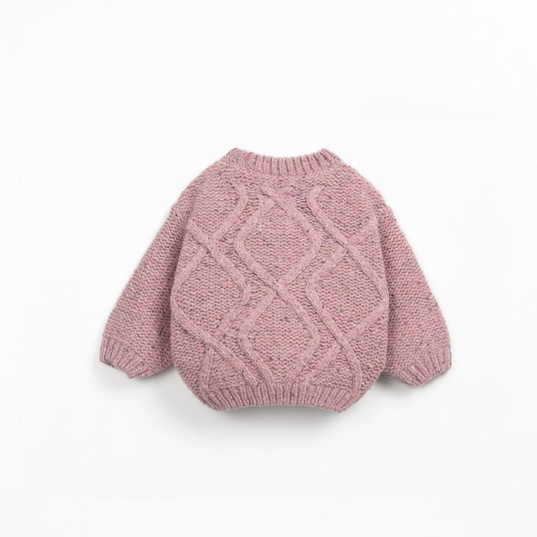 Play up Strickpullover, rose 1