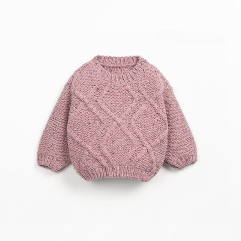 Play up Strickpullover, rose