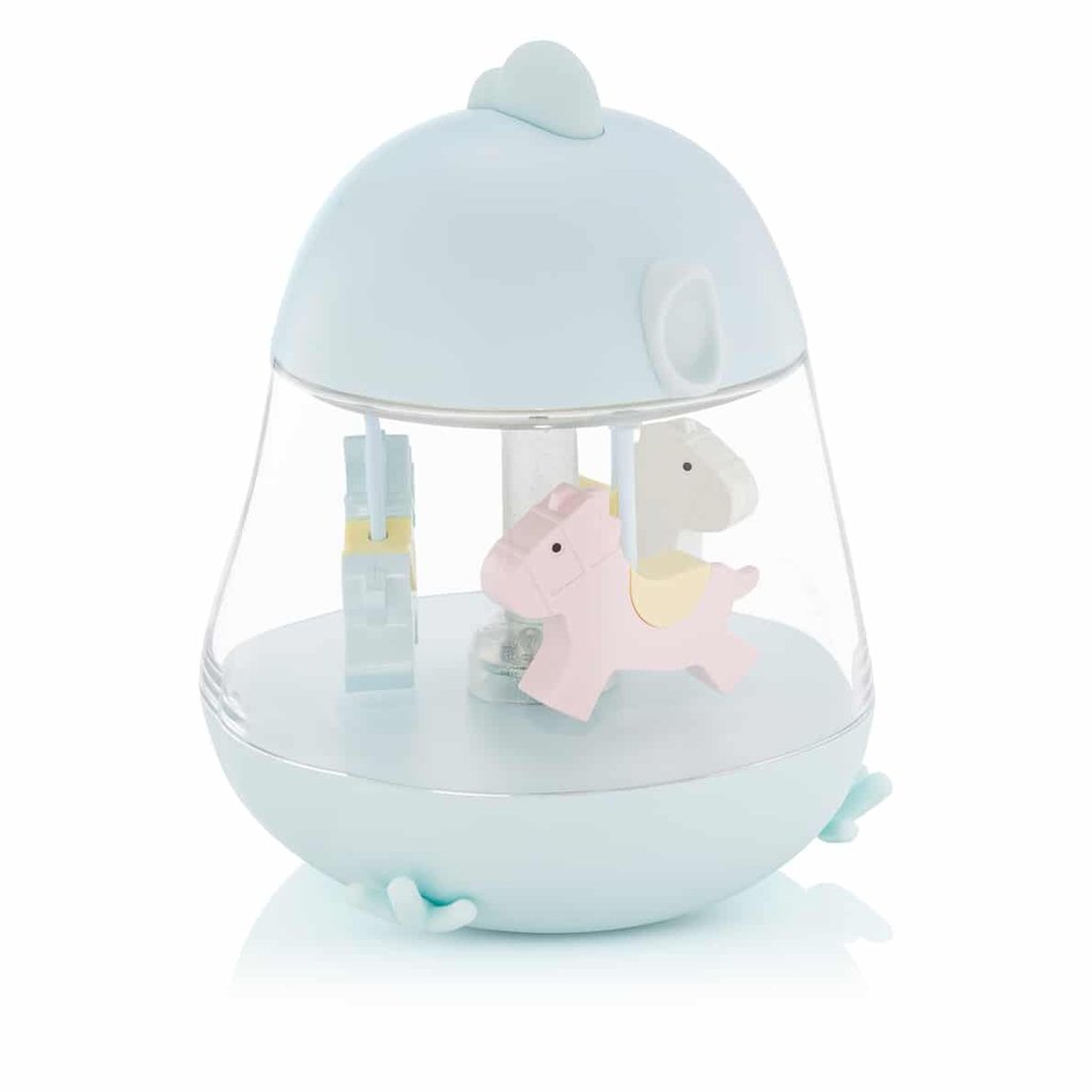 Rabbit & Friends Nachtlicht Chicklet mit Karussel und Spieluhr, blau