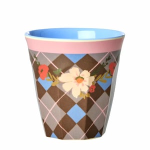 Rice Medium Melamin Becher All You Need is Love and..., Gorgeous Tile Print