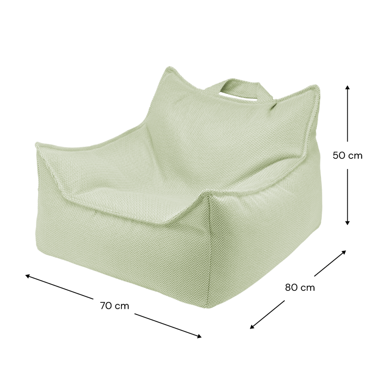 Wigiwama Outdoor Sitzsack, Herba