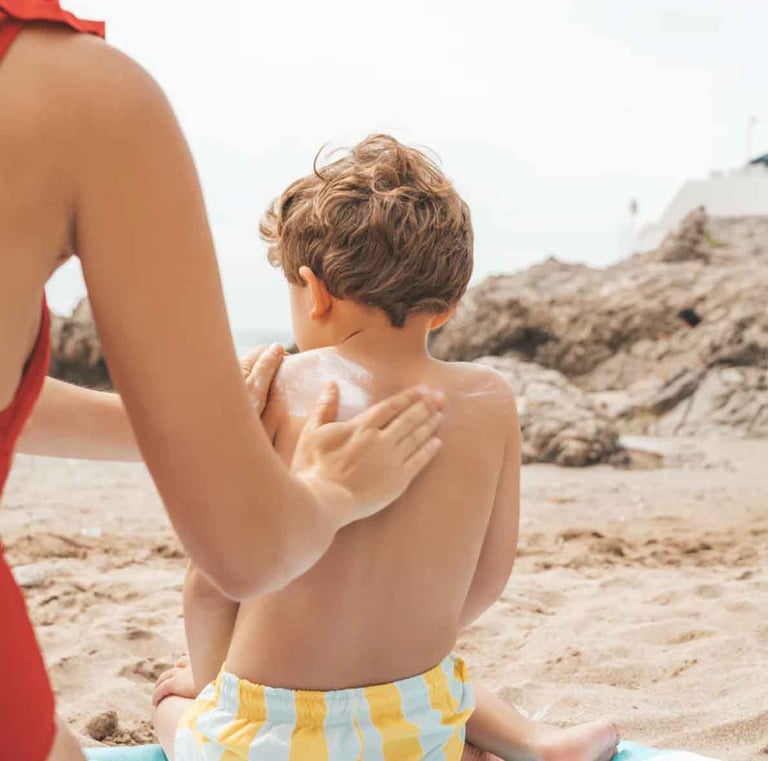 Baybies Mineralischer Sonnen Roll-On LSF 50 - hoch 1