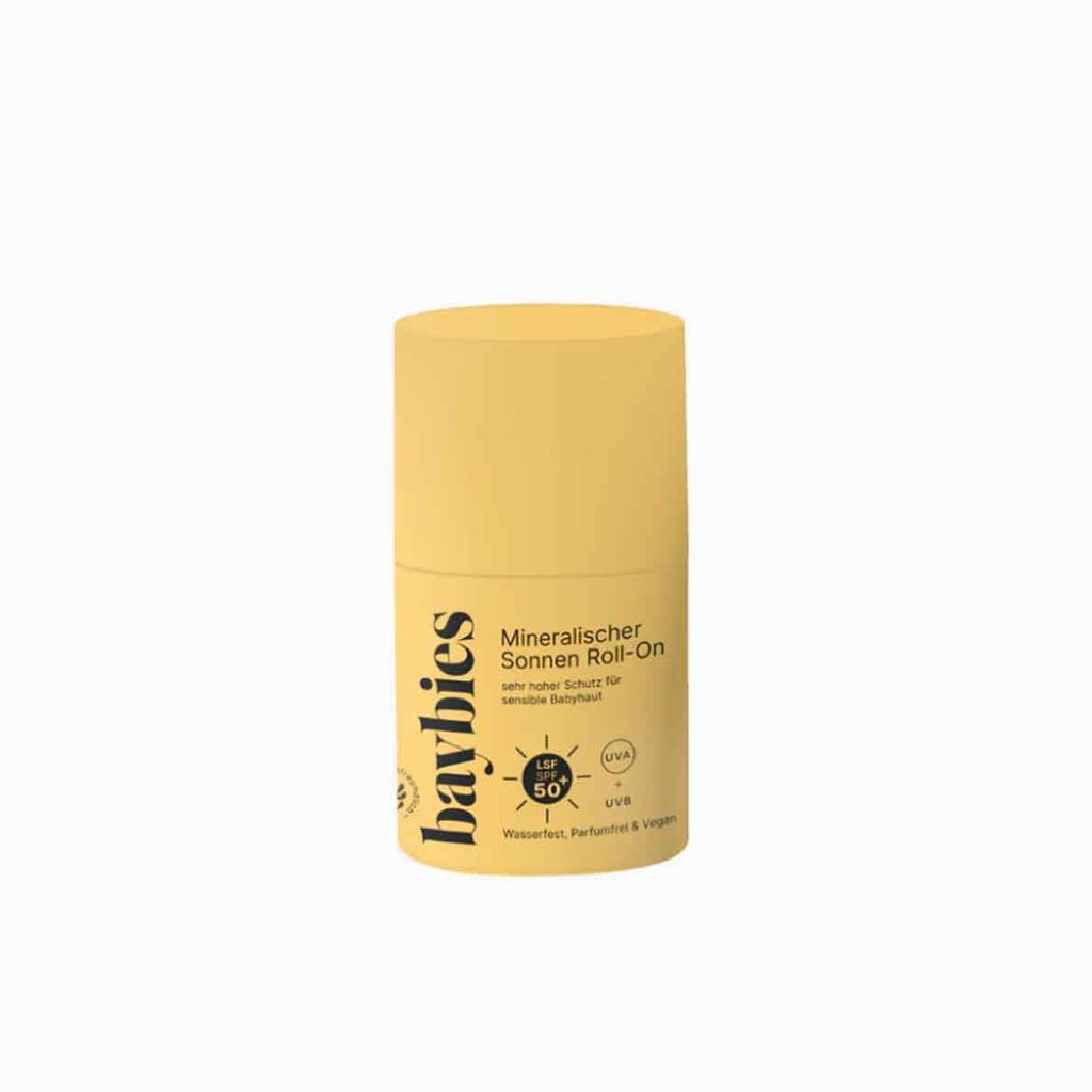 Baybies Mineralischer Sonnen Roll-On LSF 50 - hoch