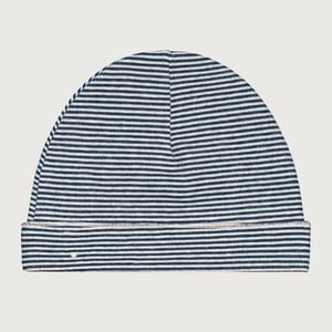 Gray Label Baby Beanie, Blue Grey/Cream