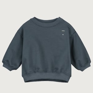 Gray Label Baby Sweater Dropped Shoulder, blue grey