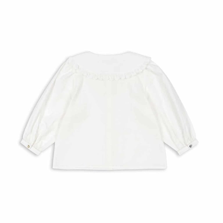 Konges Sløjd Bluse Coeur Collar, Optic White 1