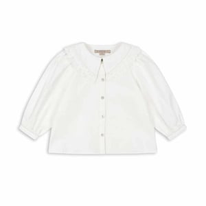 Konges Sløjd Bluse Coeur Collar, Optic White