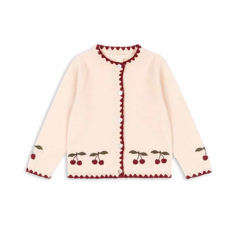 Konges Sløjd Cardigan Strickjacke Collette, off-white
