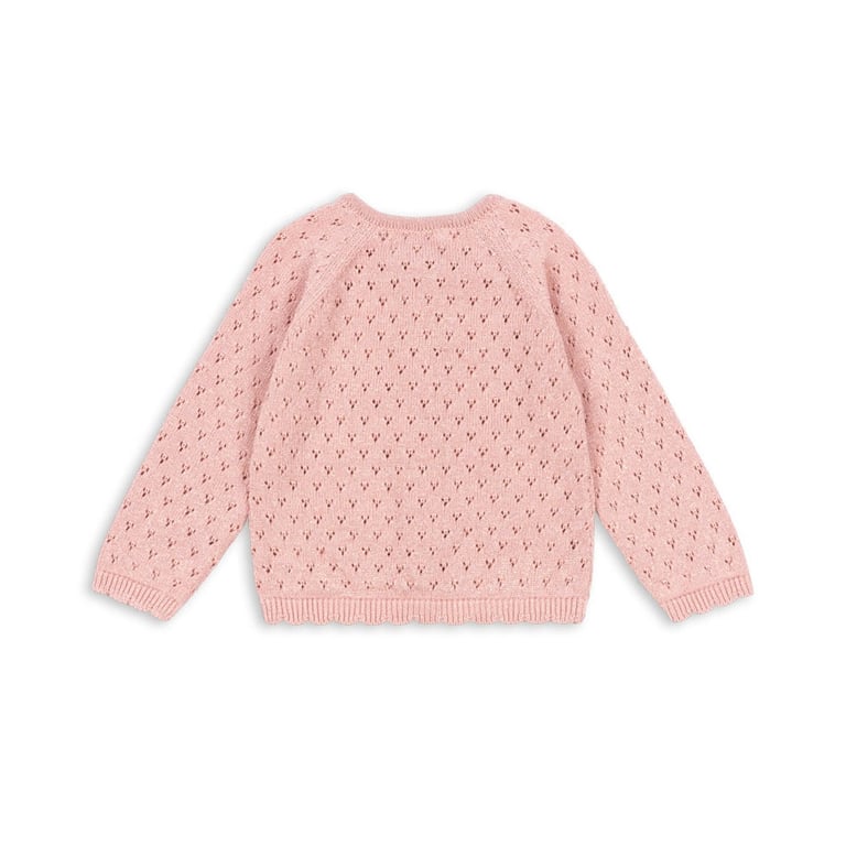 Konges Sløjd Cardigan Strickjacke, mellow rose 1