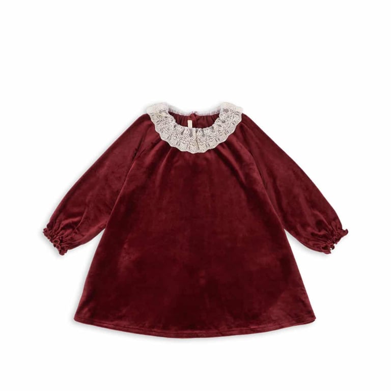 Konges Sløjd Kleid Venola Red Dahlia