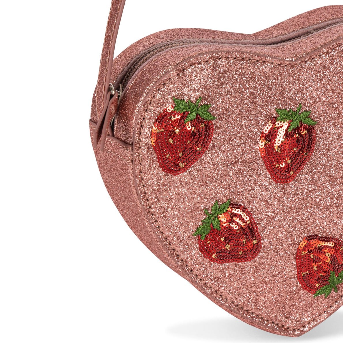 Konges Sløjd Schultertasche Heart Strawberry, SIROCCO