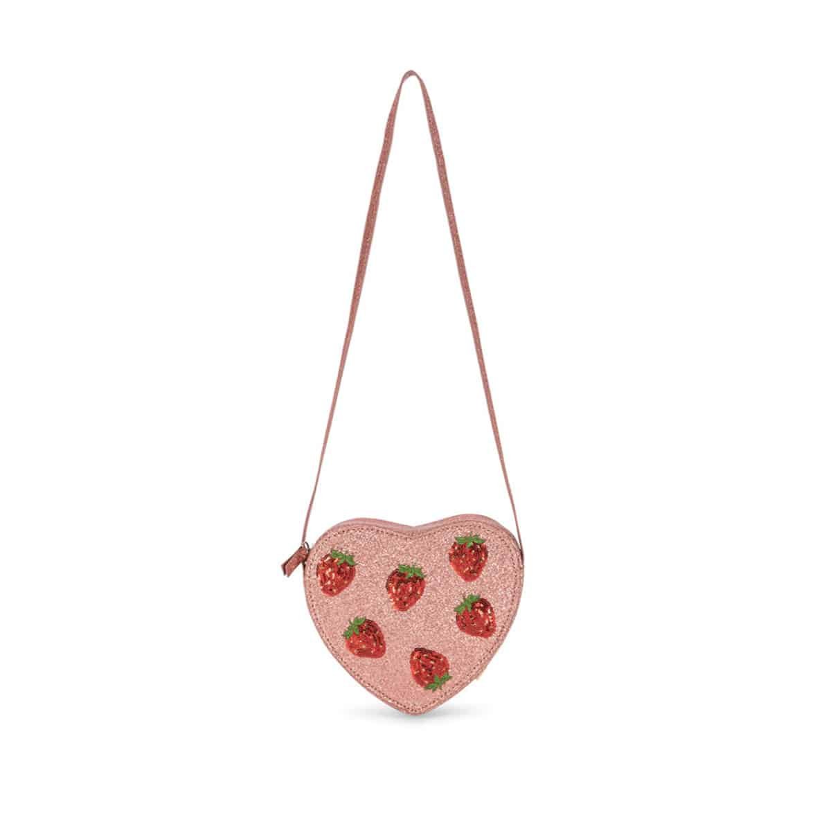 Konges Sløjd Schultertasche Heart Strawberry, SIROCCO