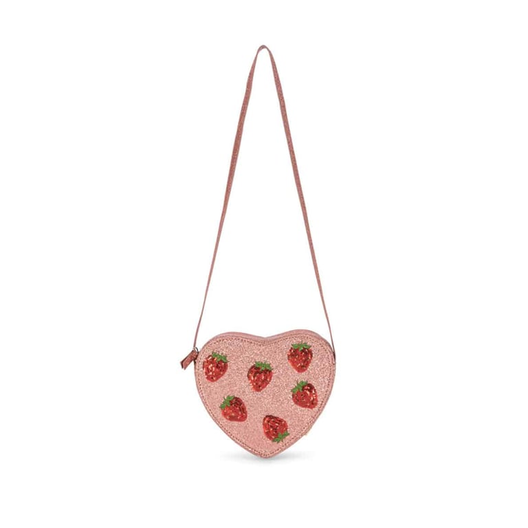 Konges Sløjd Schultertasche Heart Strawberry, SIROCCO
