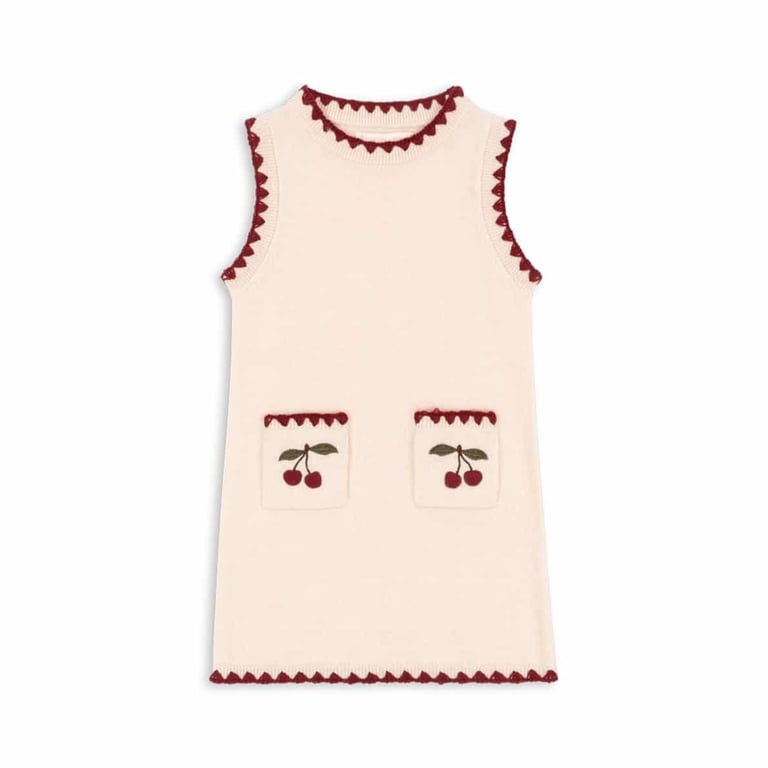 Konges Sløjd Strickkleid Collette, off-white