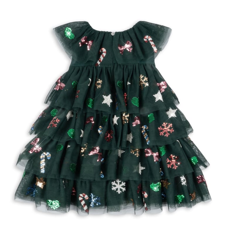 Konges Sløjd Christmas Kleid Yvonne, Hunter Green