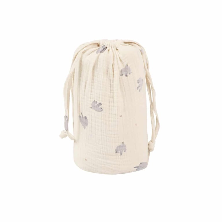 Leevje Bettwäsche Birds (Decke 100 cm x 135 cm, Kissen 40 cm x 60 cm) 1