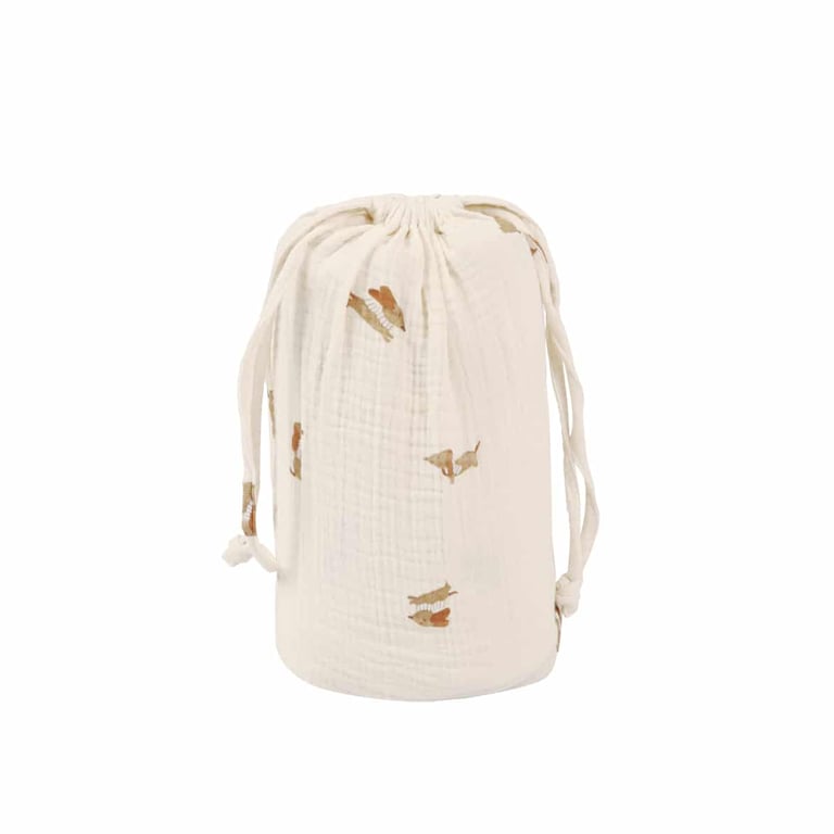 Leevje Bettwäsche Little Dog (Decke 135 cm x 200 cm, Kissen 80 cm x 80 cm) 1