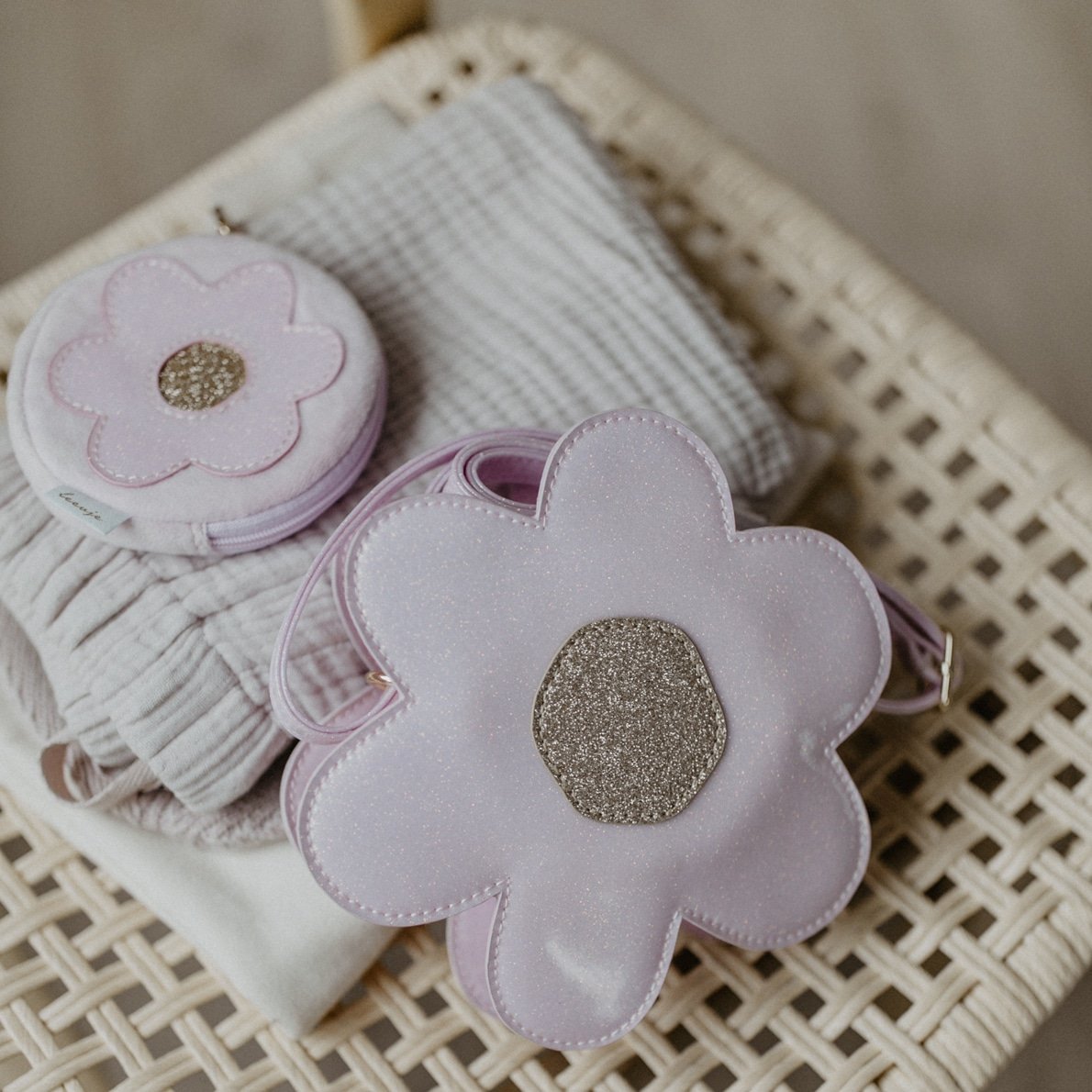 Leevje Kinderhandtasche Lilac Flower 1