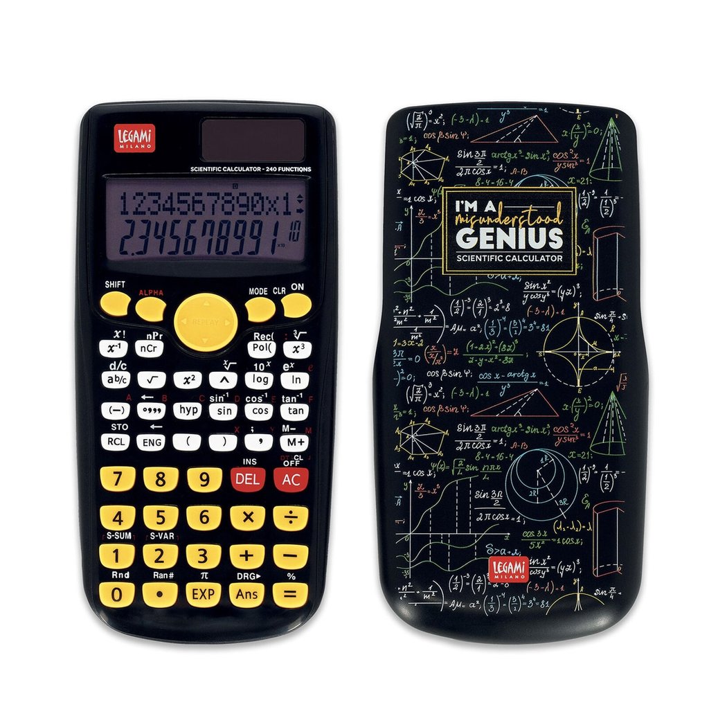 Legami Wissenschaftlicher Taschenrechner Count on me Genius
