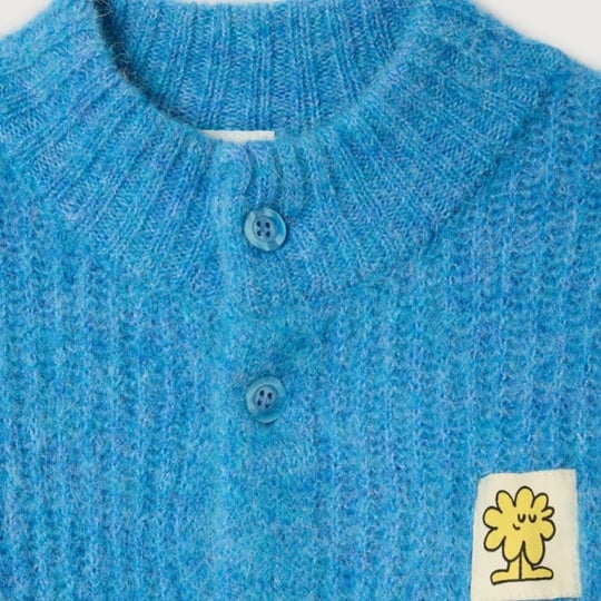 American Vintage Cardigan Jacke East, celeste chine 1