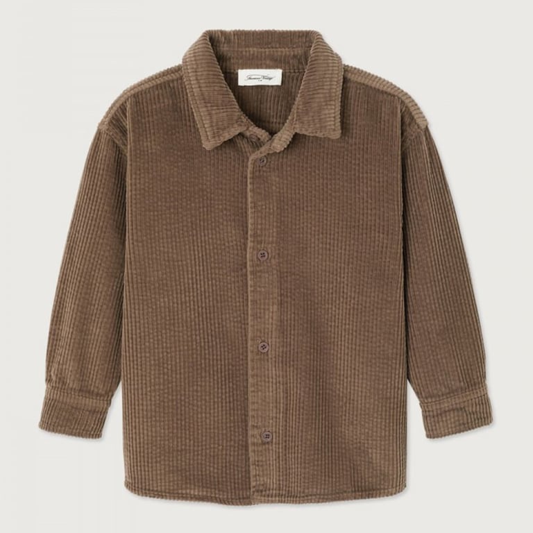 American Vintage Hemd Padow, Marron vintage