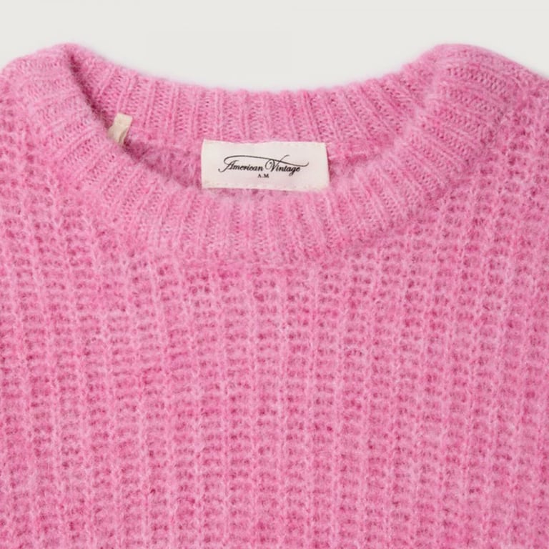 American Vintage Pullover East, Rose Bubble Chin 1