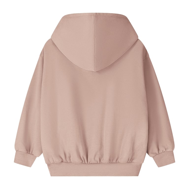 Gray Label Kids Cardigan mit Kapuze, Faded Pink 1