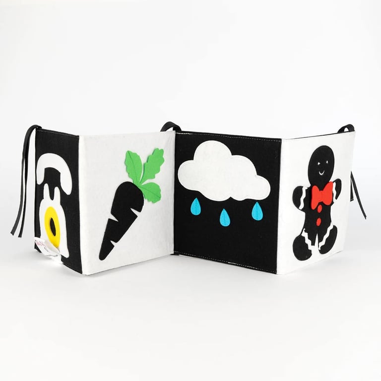 Jolly Designs Faltbuch Farbfunken