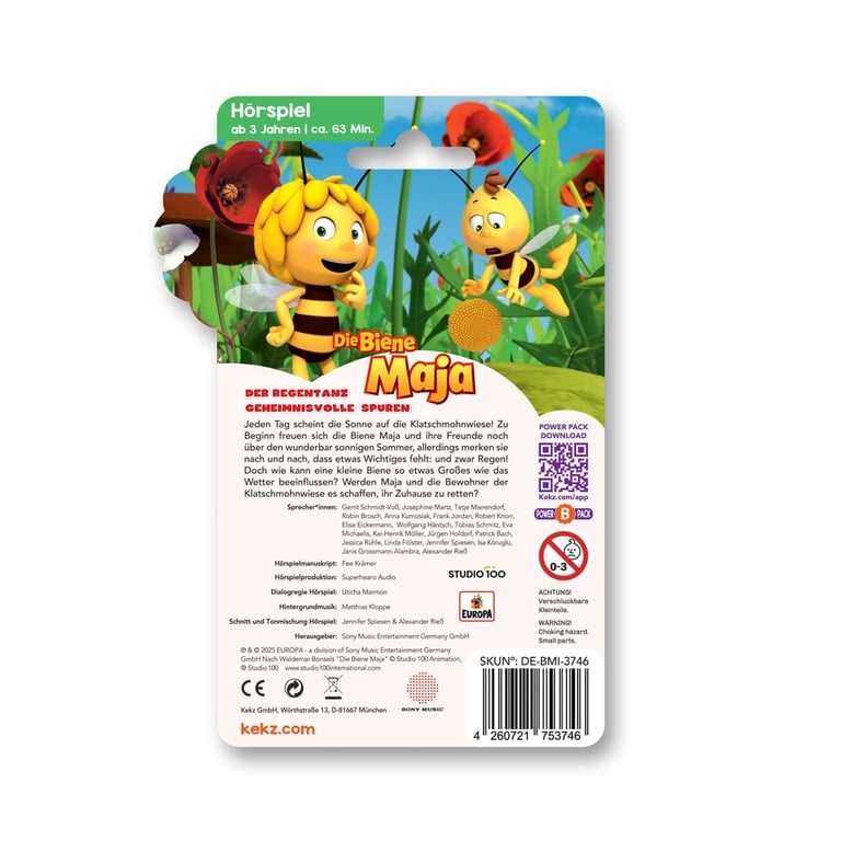 Kekz Audiochip Die Biene Maja - Der Regentanz/ Geheimnisvolle Spuren 1