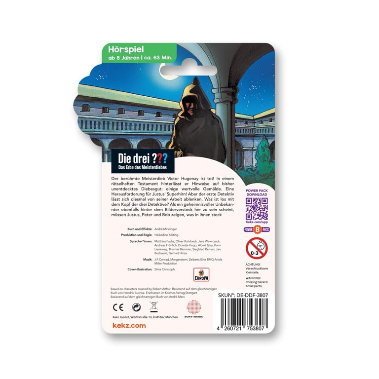 Kekz Audiochip Die drei ??? - Das Erbe des Meisterdiebes 1