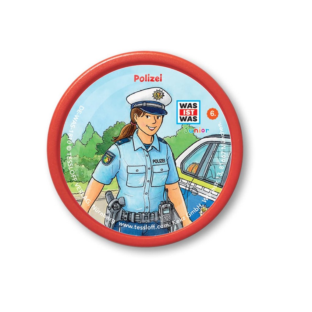 Kekz Audiochip Was ist Was Junior Polizei