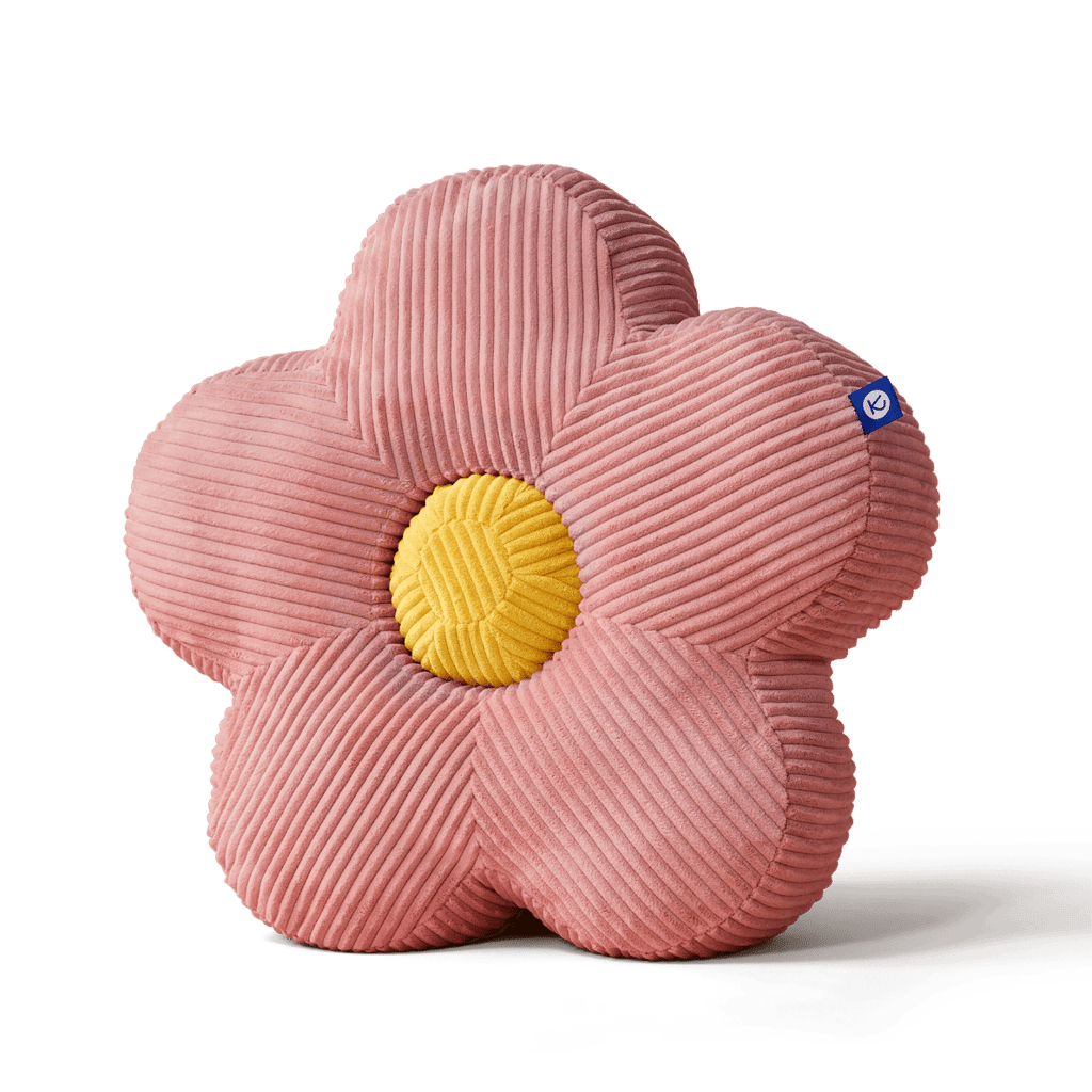 Kooja Kissen Flower, Dusty Rose