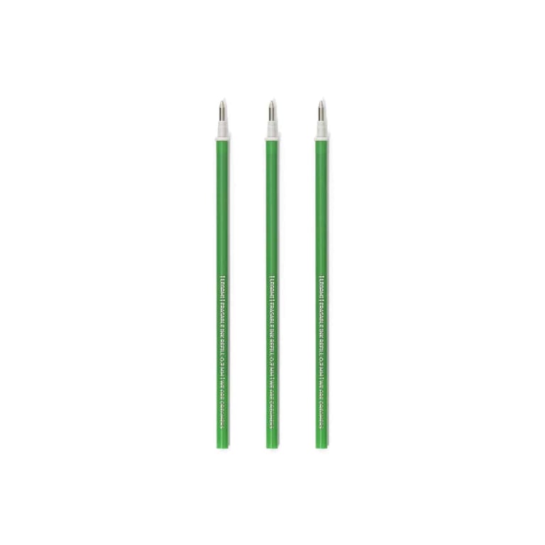 Legami Ersatzmine für löschbaren Gelstift - Erasable Pen, grün (3er Pack) grün