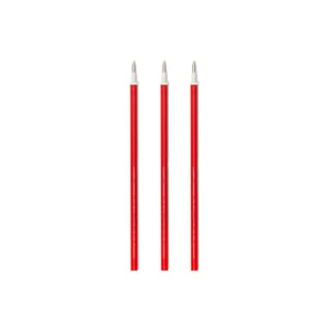 Legami Ersatzmine für löschbaren Gelstift - Erasable Pen, rot (3er Pack)