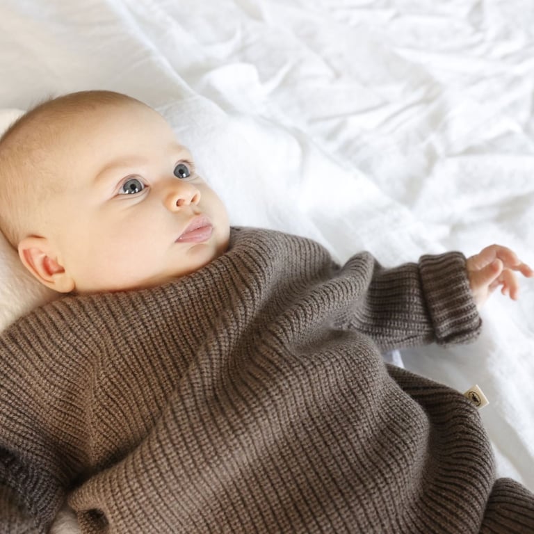 Lille Toni Pullover Paul, toffee 1