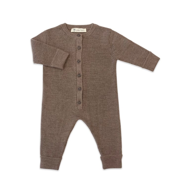 Lille Toni Strampler Thea toffee (0-1 Jahre)