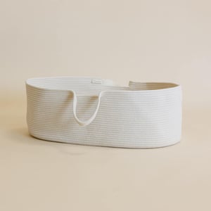 Metallbude Robe Moseskorb, Natural White