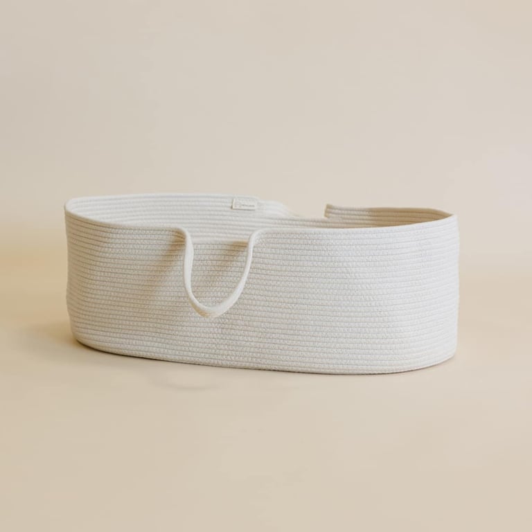 Metallbude Robe Moseskorb, Natural White