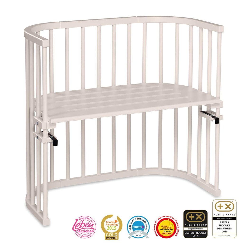 Babybay Original Beistellbett, beige lackiert