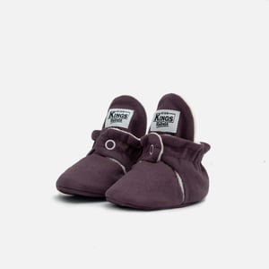 Kings & Rebels Baby Booties Gamuza Dusted Plum