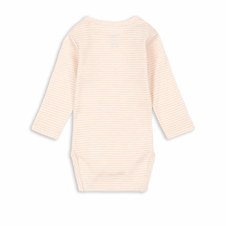 Konges Sløjd Langarm-Body Fio Stripe, tea stripe cameo 1