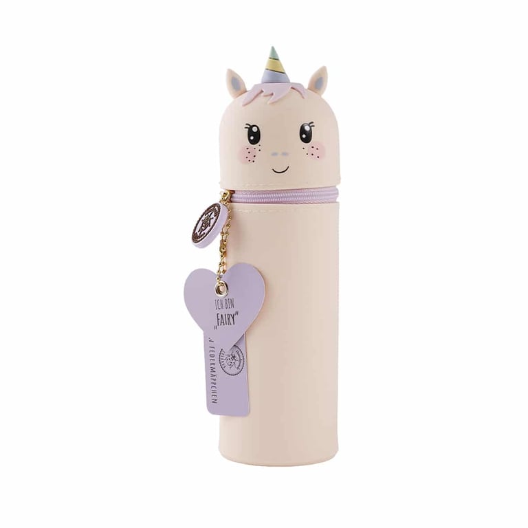 Lulubug Federmäppchen aus Silikon Love Animals Einhorn Fairy
